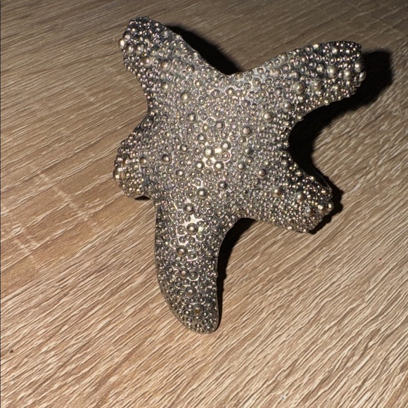 Starfish Shaped Bracelet textured cuff - Picture 1 of 4